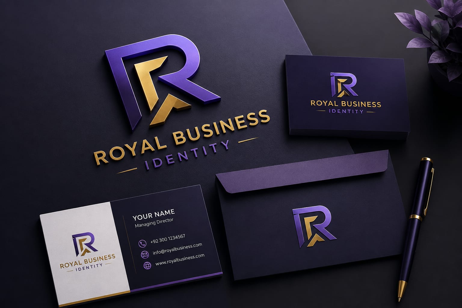 Royal Business Logo